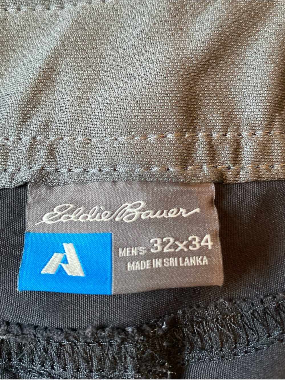Eddie Bauer First Ascent Guide Pro Pants Mens 32x34 Black Outdoor Hiking Tech - Picture 3 of 10
